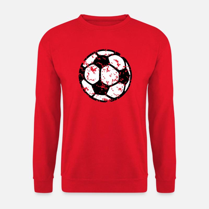 Fußball - Unisex Pullover - Rot