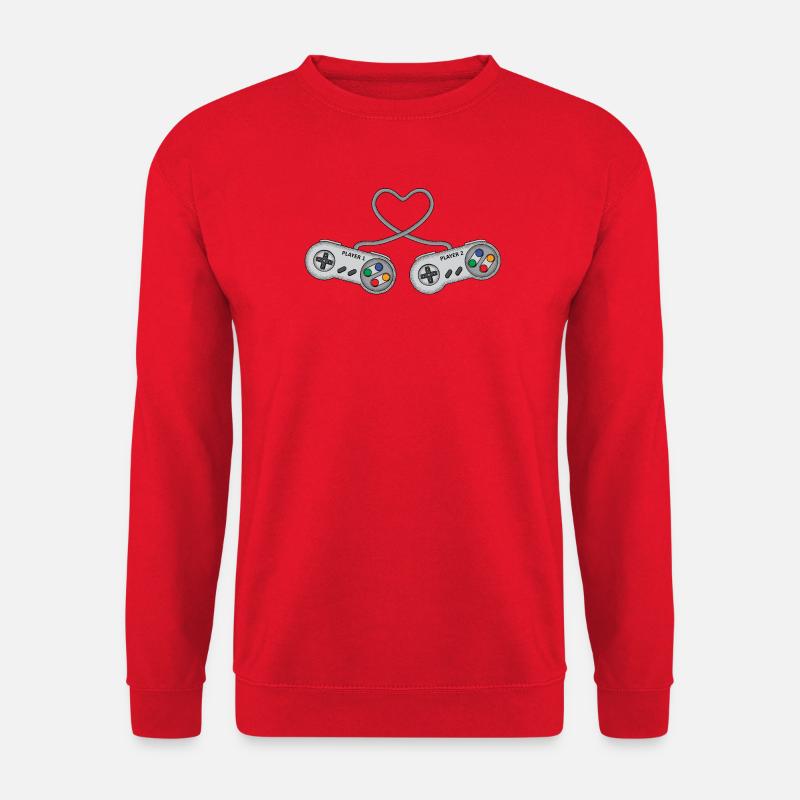 DreamTeam Controller A Gaming Game Console - Unisex Sweatshirt - red