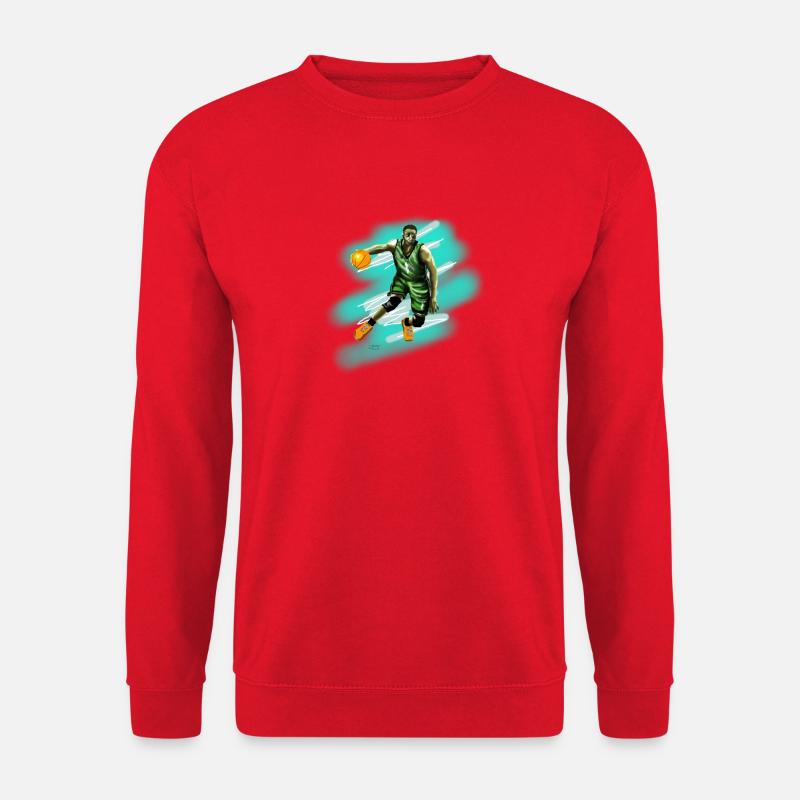 Basketballspieler - Unisex Pullover - Rot