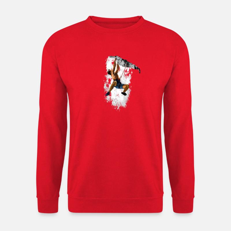 Kletterer - Unisex Pullover - Rot