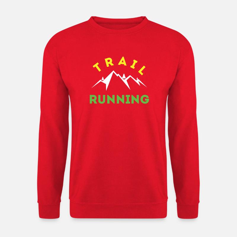 Trail Running - Unisex Pullover - Rot