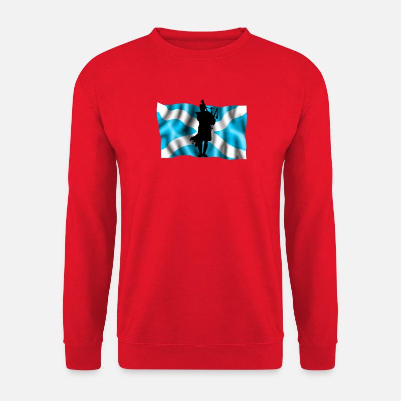 Schottland - Unisex Pullover - Rot