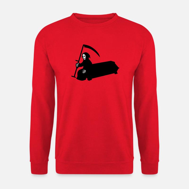 skeleton - Unisex Sweatshirt - red