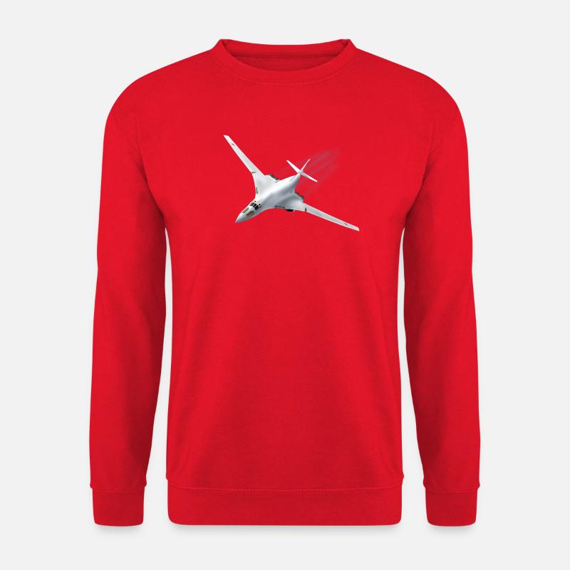 Tupolew Tu-160 - Unisex Pullover - Rot