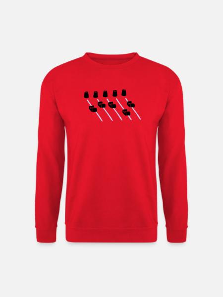 music mixer - Unisex Pullover - Rot