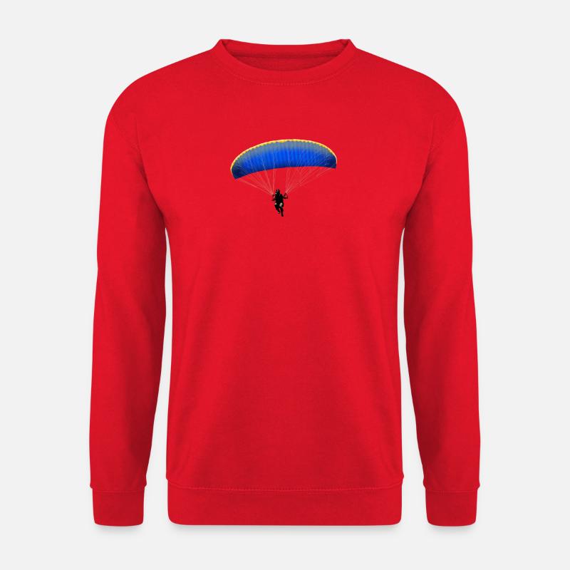 paragliding - Unisex Pullover - Rot