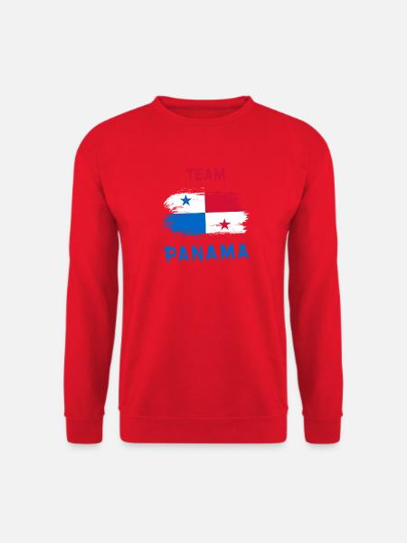 Team Panama / Flagge - Unisex Pullover - Rot