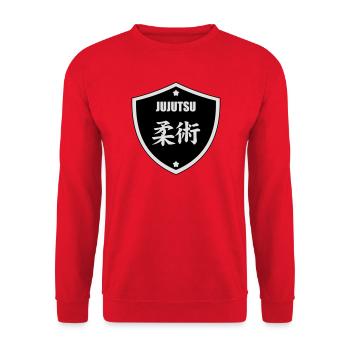 Jujutsu Jiu Jitsu Jiujitsu Ju-jitsu Jiu-jitsu - Unisex Sweatshirt - red - Front - Alina (178cm) & Michal (187cm)