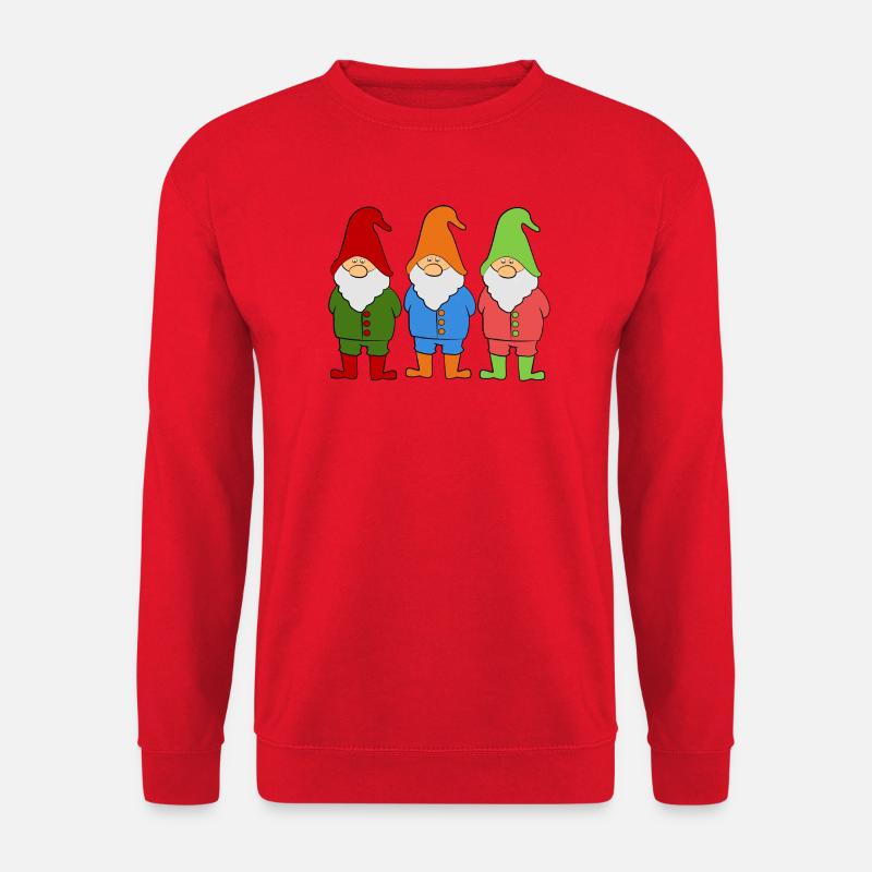 Wichtel Zwerge - Unisex Pullover - Rot