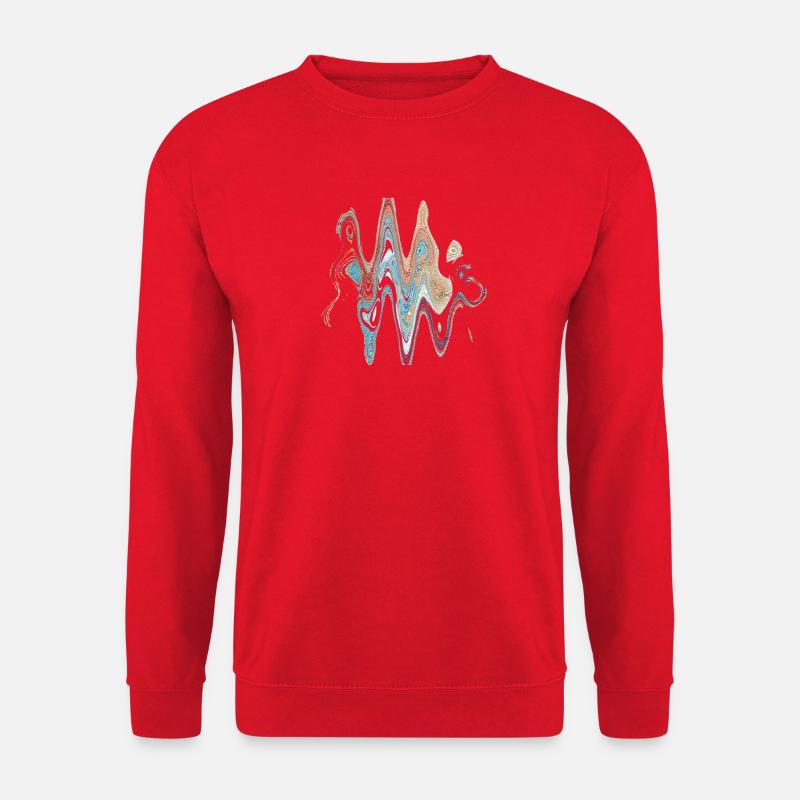 Design retro 20th - Unisex Sweatshirt - red