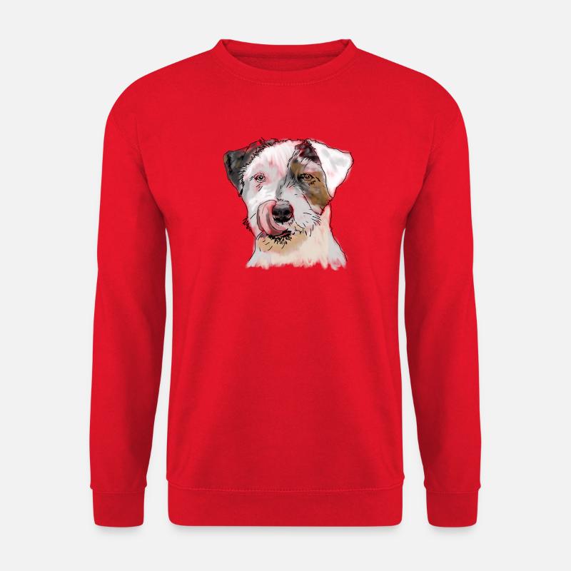 Terrier - Unisex Pullover - Rot