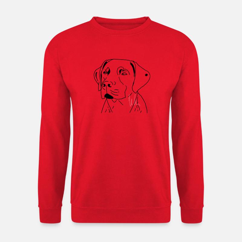 Labrador - Unisex Pullover - Rot