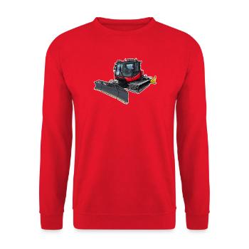 Snowcat rouge - Sweat-shirt Unisexe - rouge - Devant - Alina (178cm) & Michal (187cm)