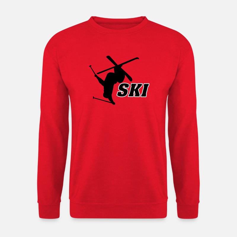 Ski - Unisex Pullover - Rot