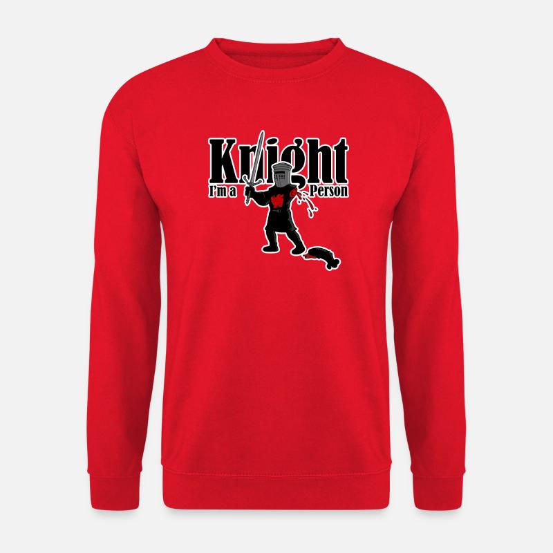 Ritter Person - Unisex Pullover - Rot