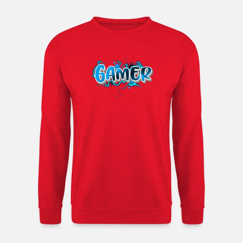Gamer - Unisex Pullover - Rot