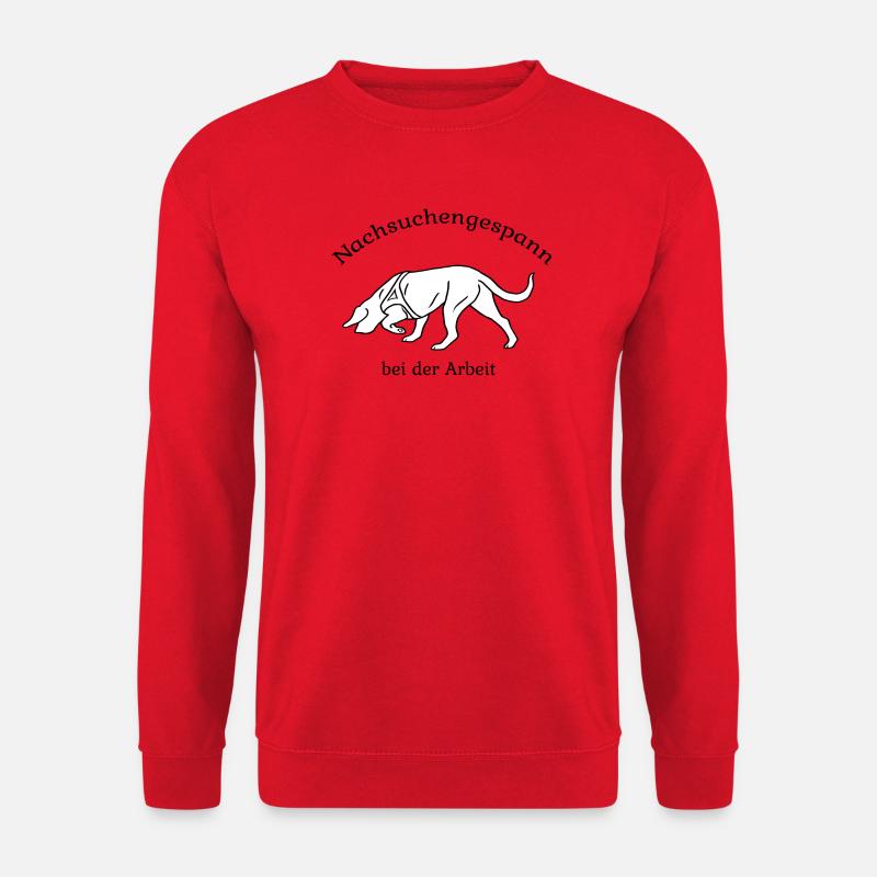 Nachsuche - Unisex Pullover - Rot