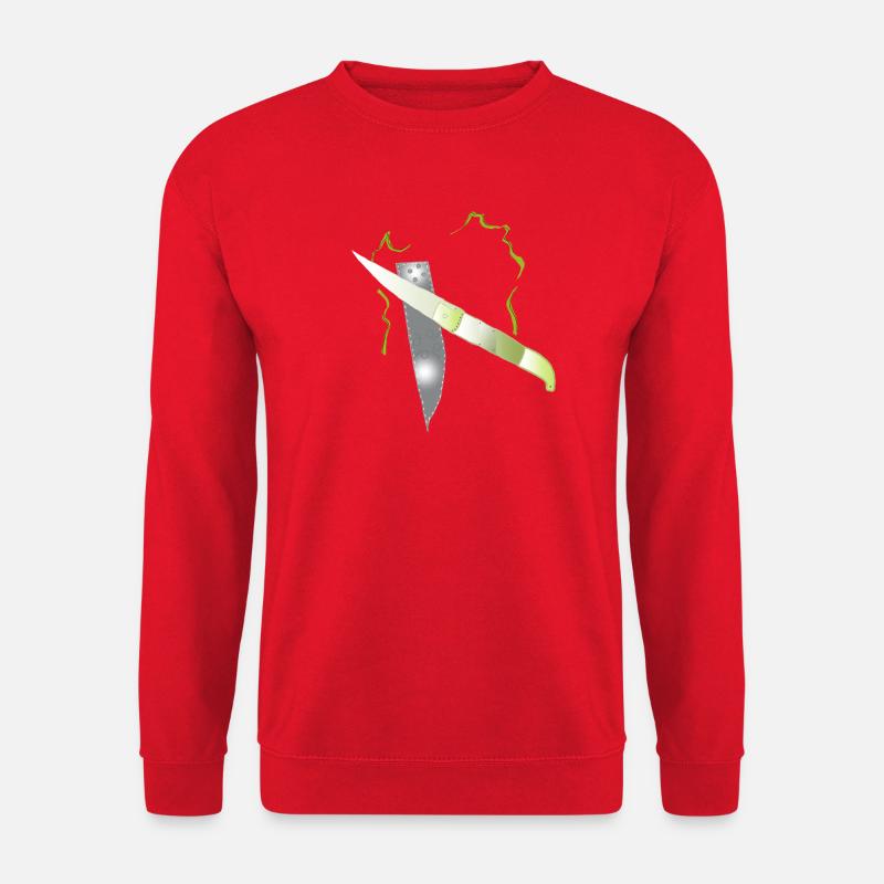 Messer - Unisex Pullover - Rot