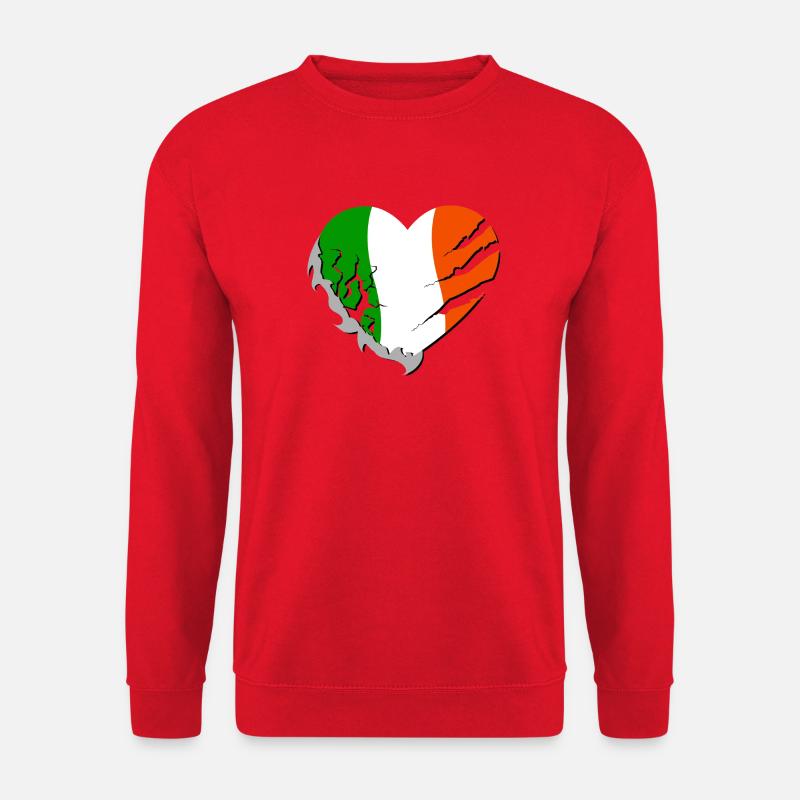 Irland - Irland - Unisex Pullover - Rot