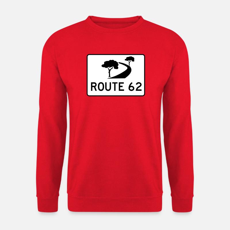 garden route - Unisex Pullover - Rot