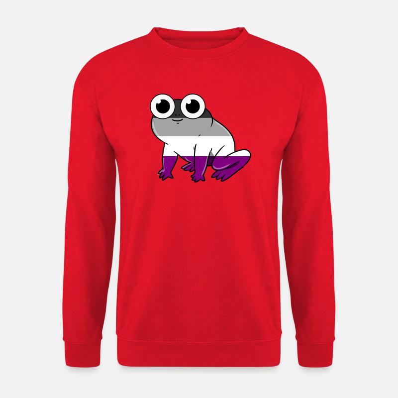 Frog Ace Pride - Unisex Sweatshirt - red