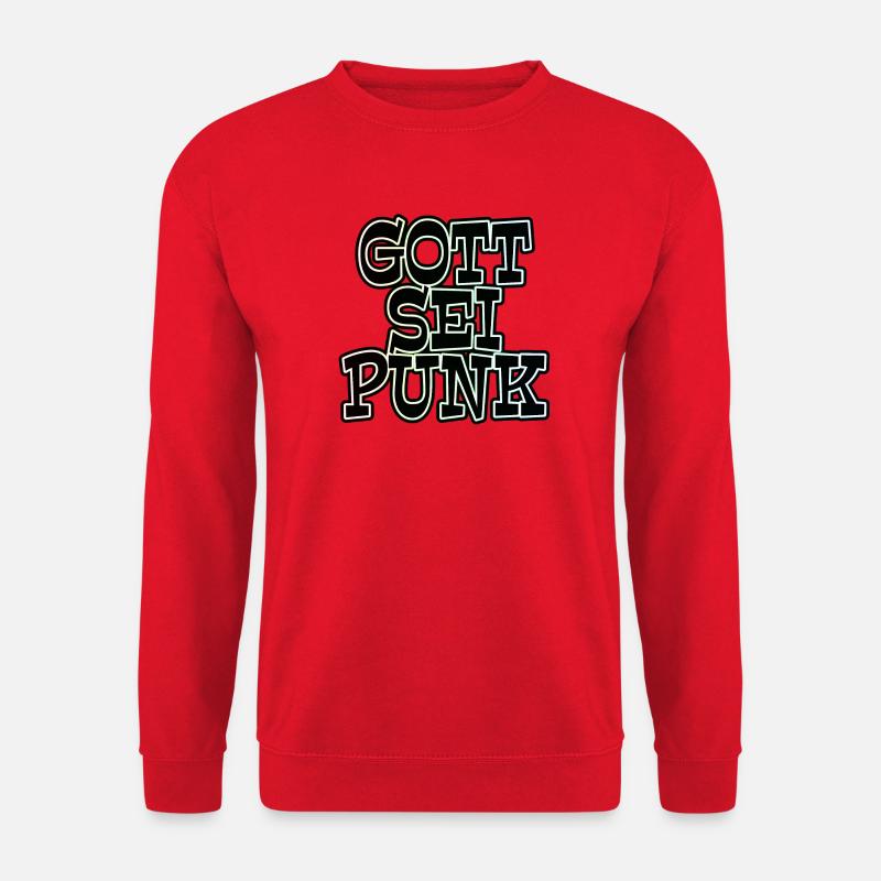 GOT SEI PUNK! - Unisex Pullover - Rot