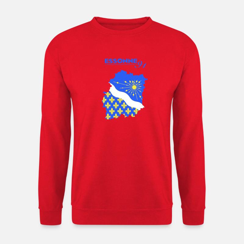 Essonne - Unisex Pullover - Rot