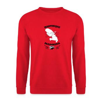 Martinique - Unisex Pullover - Rot - Vorne - Alina (178cm) & Michal (187cm)