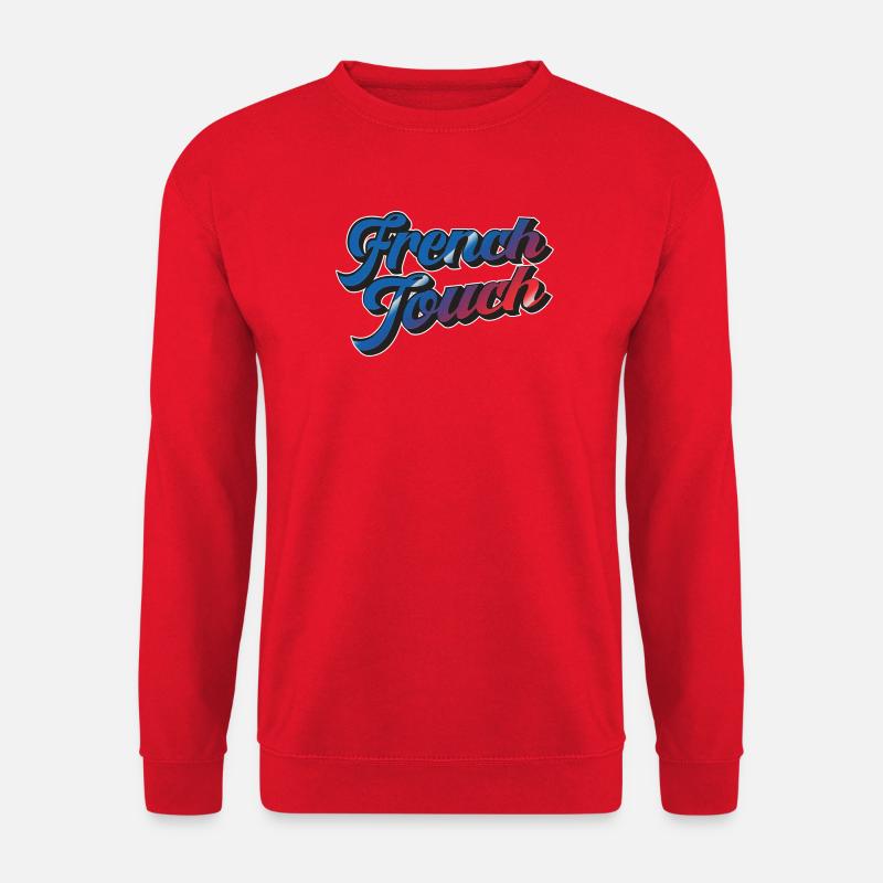 French Touch - Sweat-shirt Unisexe - rouge