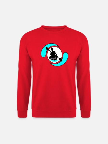 Kajak - Unisex Pullover - Rot