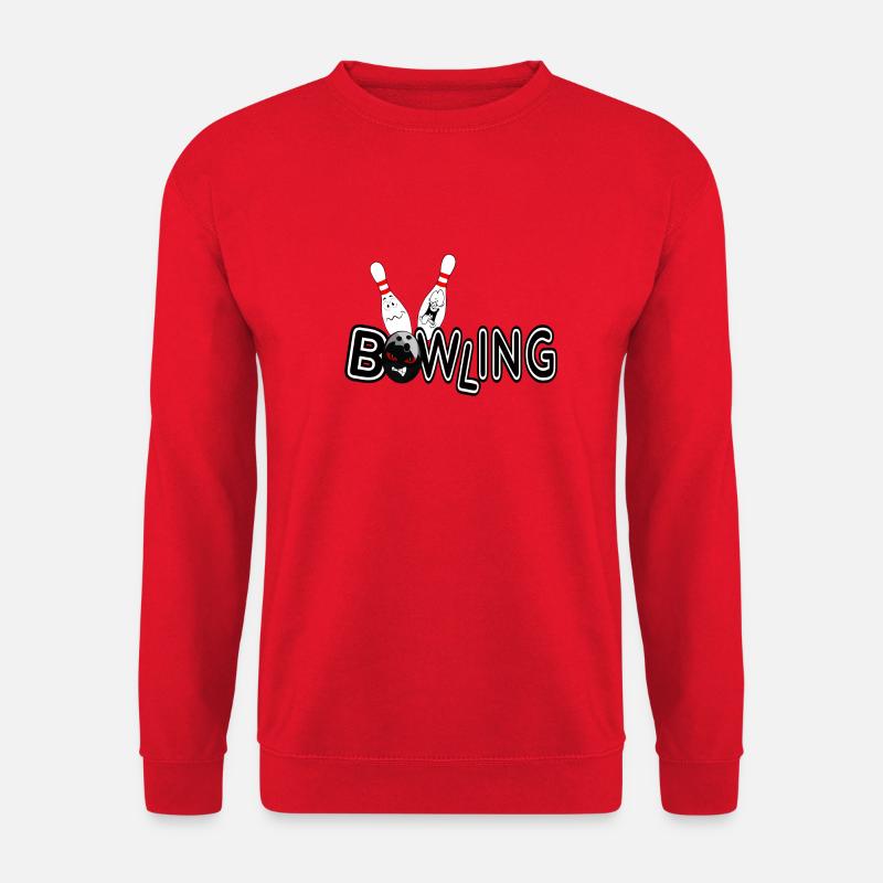 Kegeln - Unisex Pullover - Rot