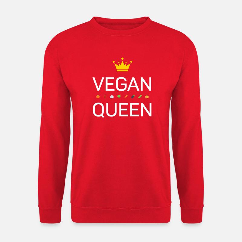 Vegan - Unisex Pullover - Rot