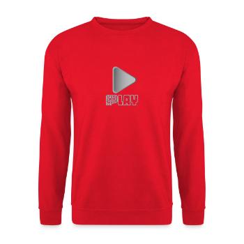 Spielen - Unisex Pullover - Rot - Vorne - Alina (178cm) & Michal (187cm)