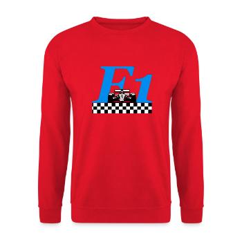 Grand Prix - Unisex Pullover - Rot - Vorne - Alina (178cm) & Michal (187cm)