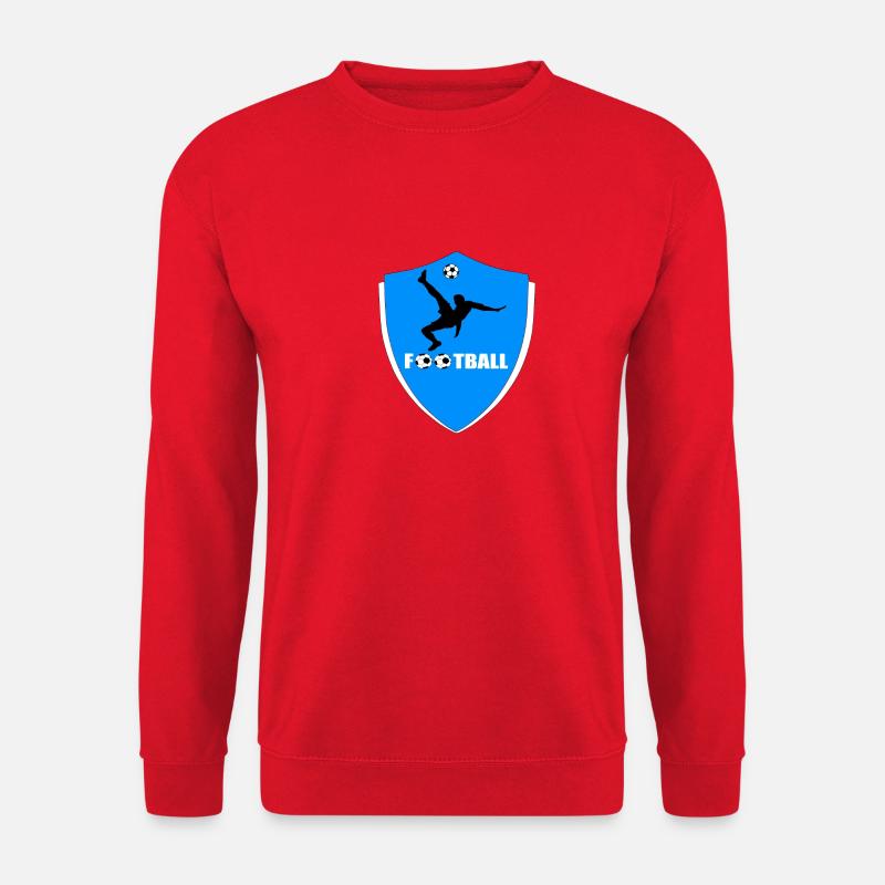Fußball - Unisex Pullover - Rot