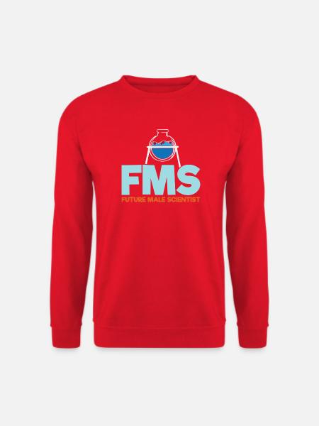 Future Male Scientist - Unisex Sweatshirt - red