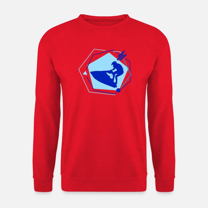 Jetski - Unisex Pullover - Rot