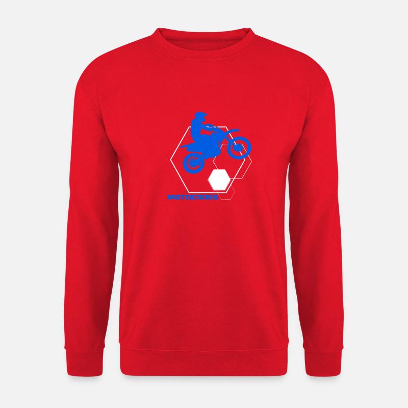 Motocross - Unisex Pullover - Rot