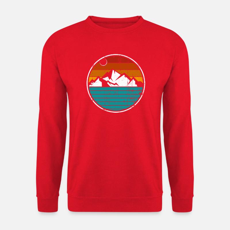 Bergerlebnis - Unisex Pullover - Rot