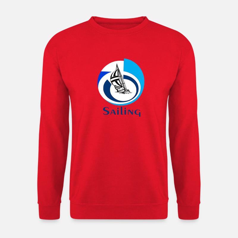 Segeln - Unisex Pullover - Rot