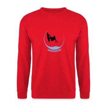 wakeboarding - Sweat-shirt Unisexe - rouge - Devant - Alina (178cm) & Michal (187cm)