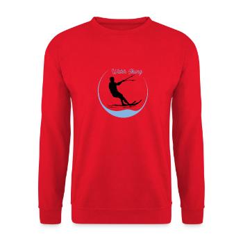 Wasserski - Unisex Pullover - Rot - Vorne - Alina (178cm) & Michal (187cm)