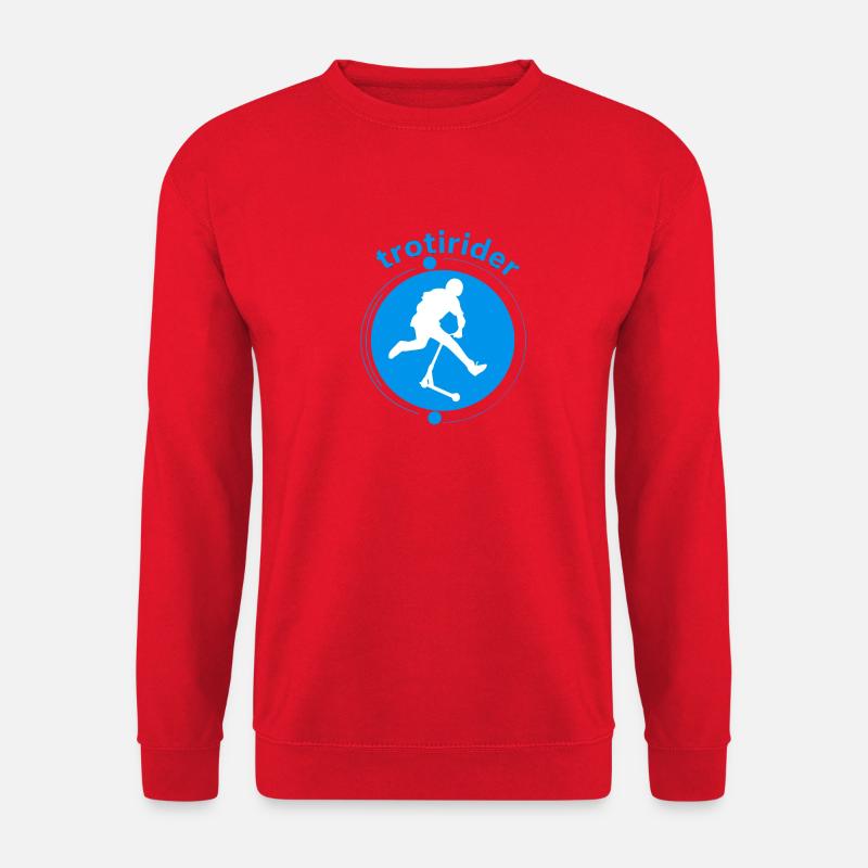 Trotirider - Unisex Pullover - Rot