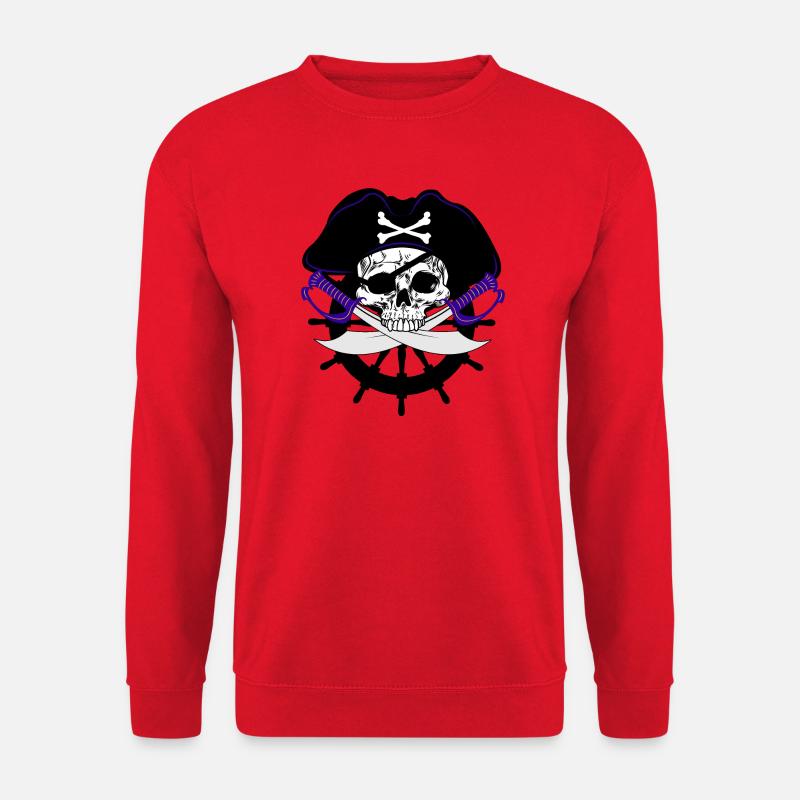 Pirat lila - Unisex Pullover - Rot
