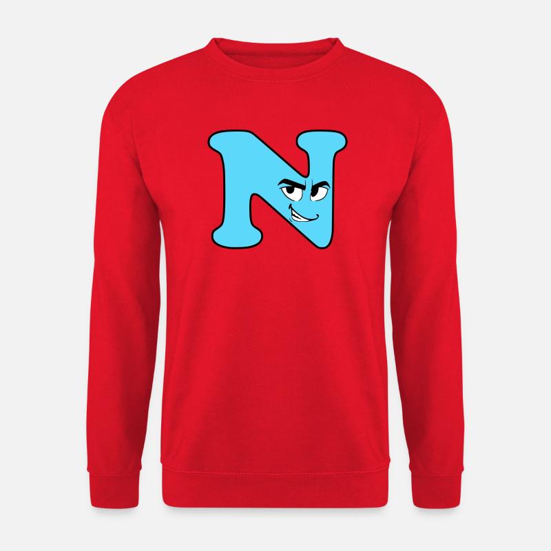 N - Unisex Pullover - Rot