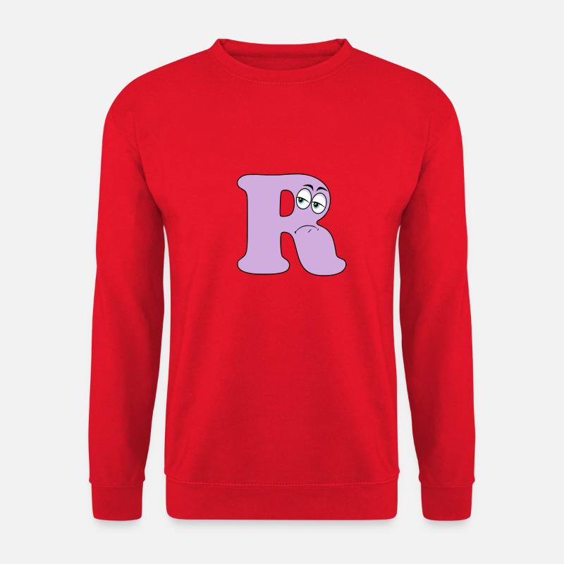 R - Unisex Pullover - Rot