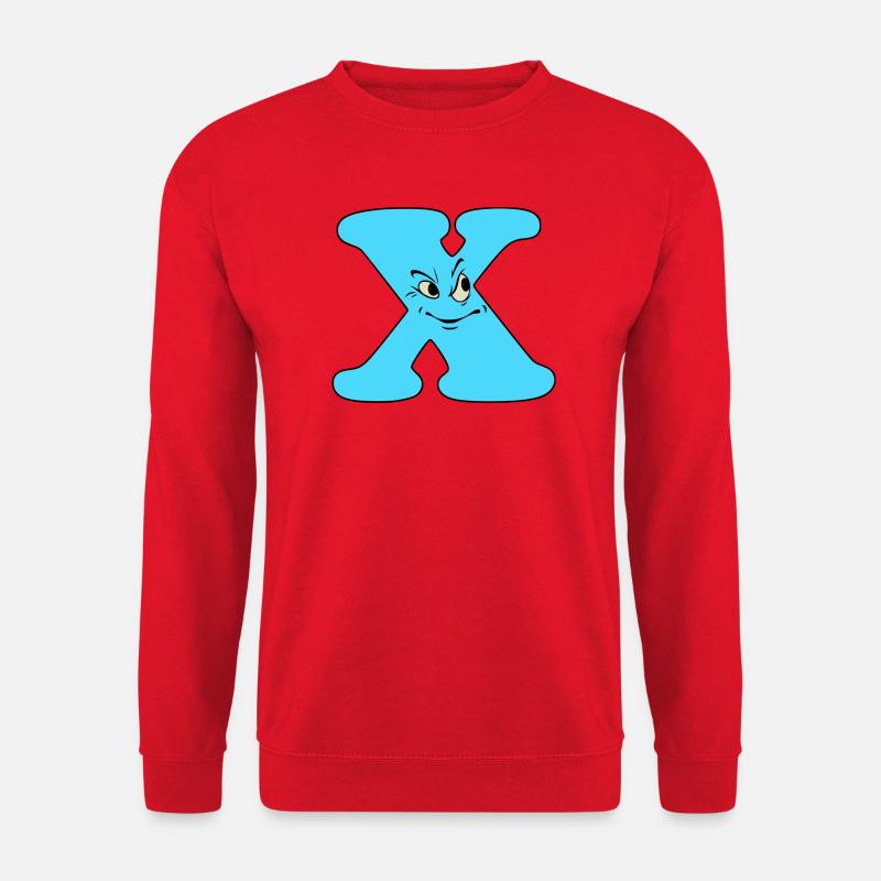 X - Unisex Sweatshirt - red