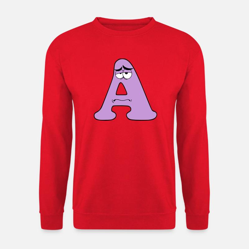 A - Unisex Pullover - Rot
