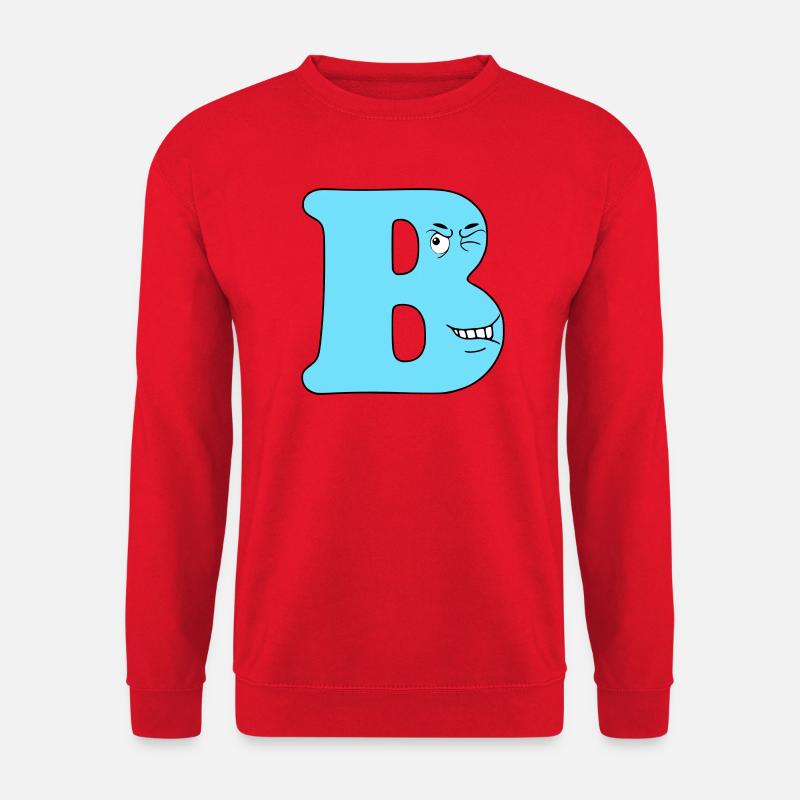 B - Unisex Pullover - Rot