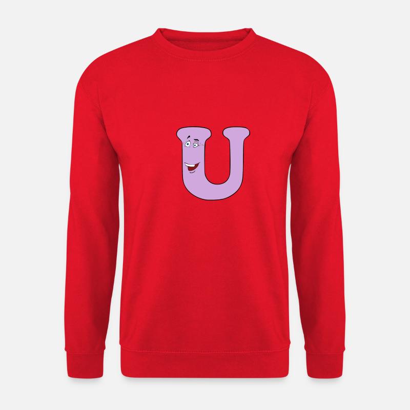 U - Unisex Pullover - Rot